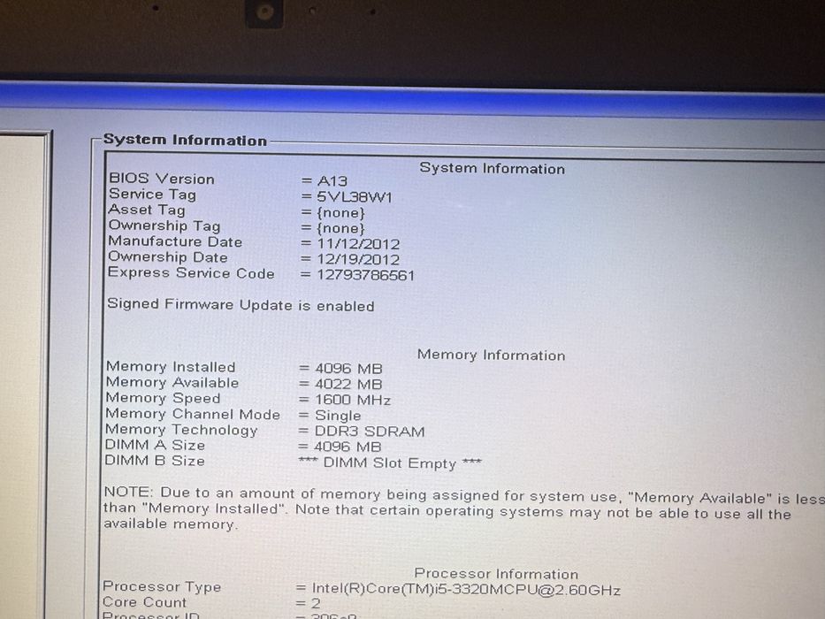 Laptop dell e6430 i5