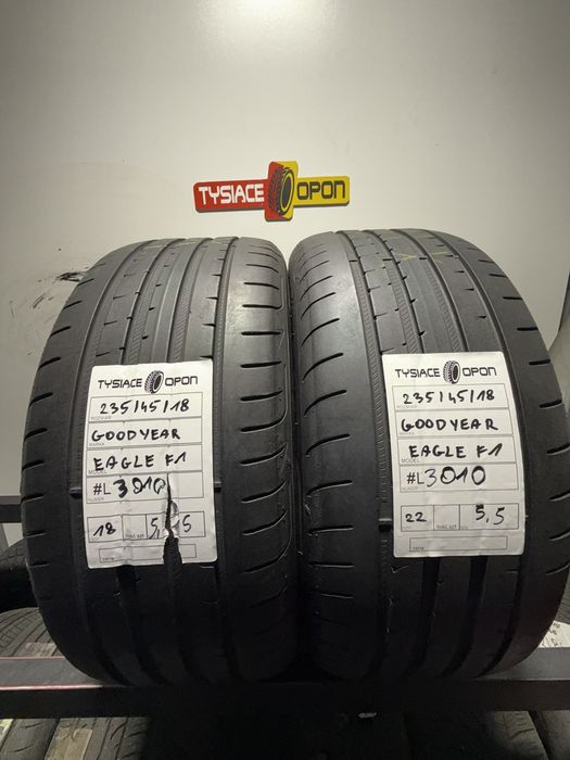 Opony letnie 235/45R18 Goodyear Eagle F1 komplet 2szt #L3010 18cali