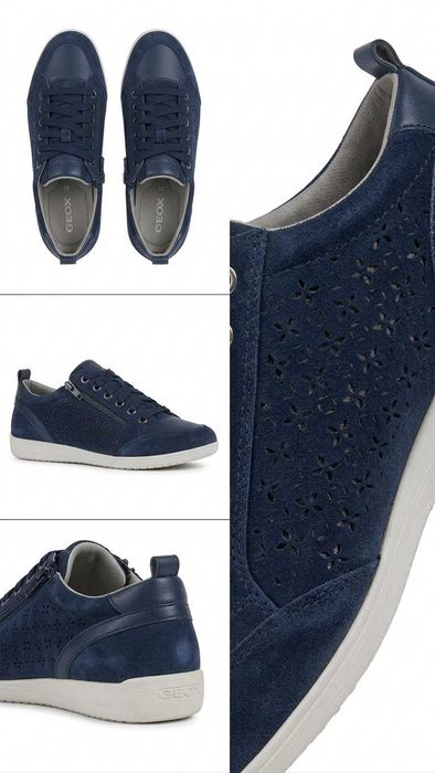 Sapatilhas Geox Blomiee Azul escuro (Novas / Sem Uso) - Tam. 35