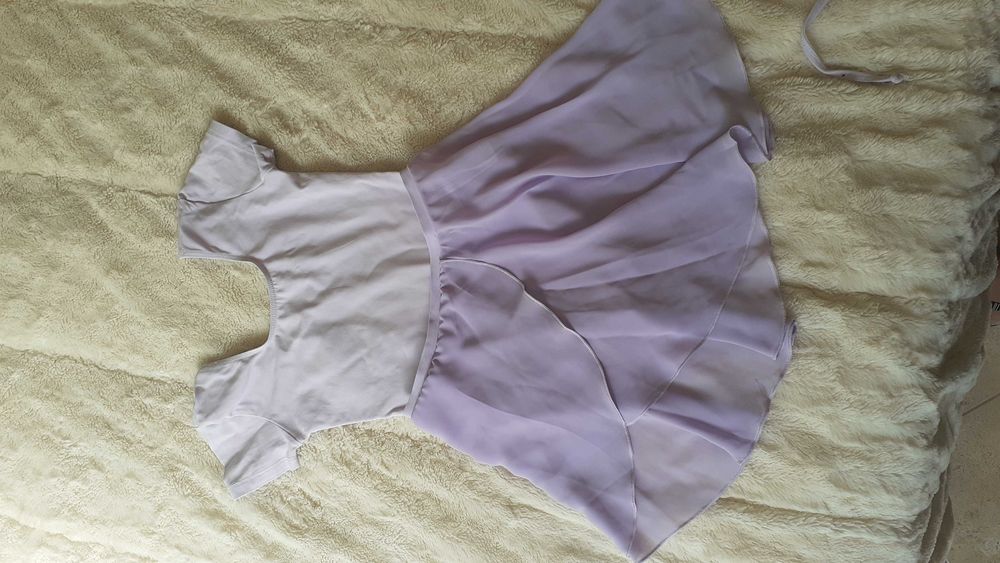 Maiô e casaco ballet