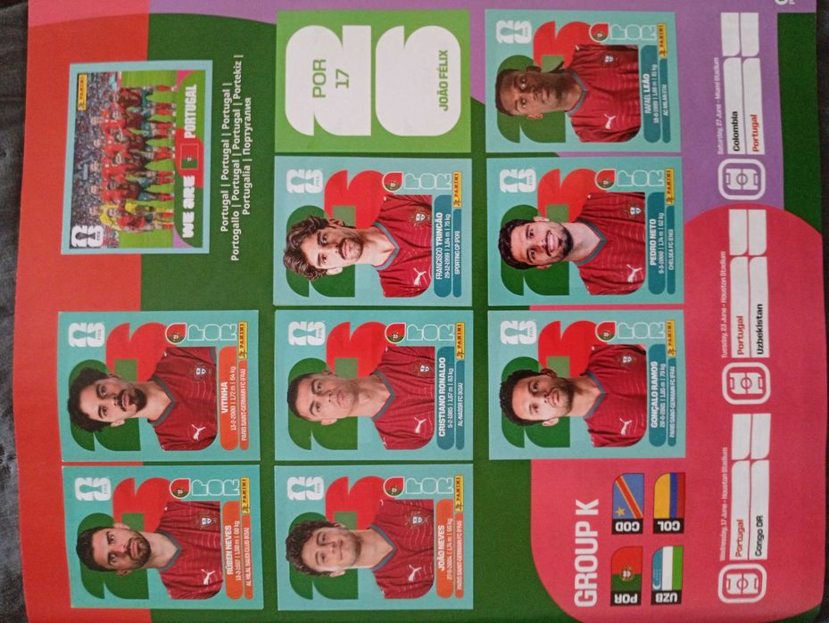 Caderneta mundial 2026
