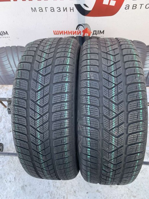 Шини 225/55 R19 пара  Pirelli 6,7мм зима