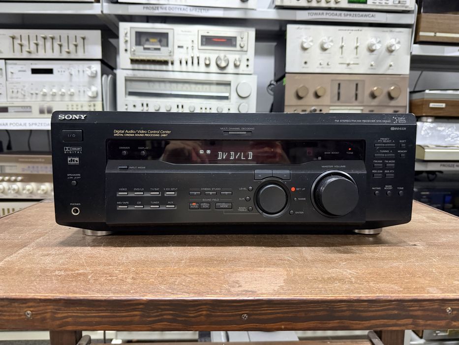 ‼️ Sony STR-DE445 – Amplituner Kina Domowego z Wejściami Cyfrowymi | Audio Room