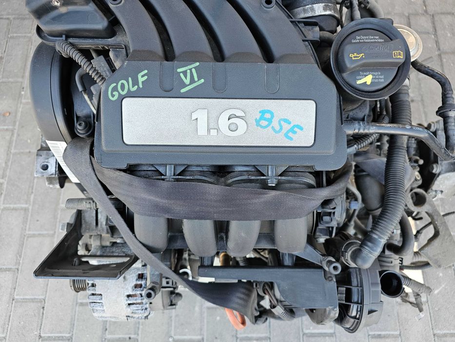 Silnik kompletny VW VOLKSWAGEN GOLF VI AUDI A3 1.6 BSE