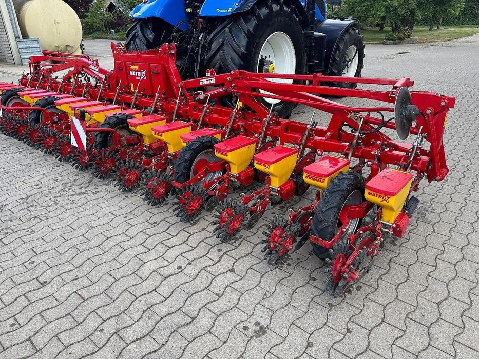 Siew buraków cukrowych, kukurydzy Grimme Matrix 1800, Vaderstad Tempo