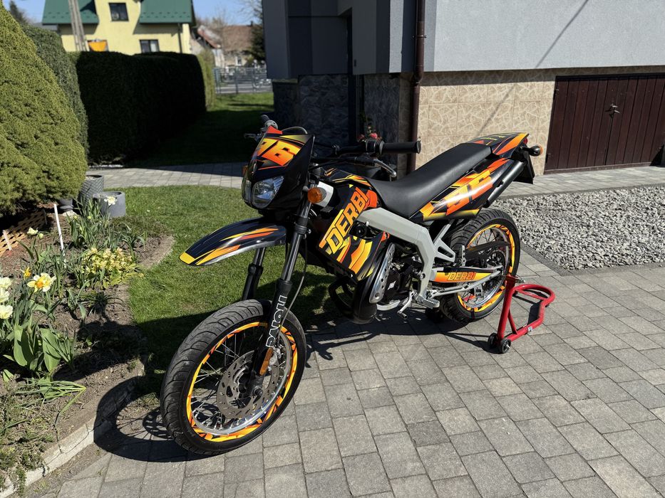 Derbi Senda Supermoto Sm Transport Zadbana smx mrt tzr rieju beta sherco