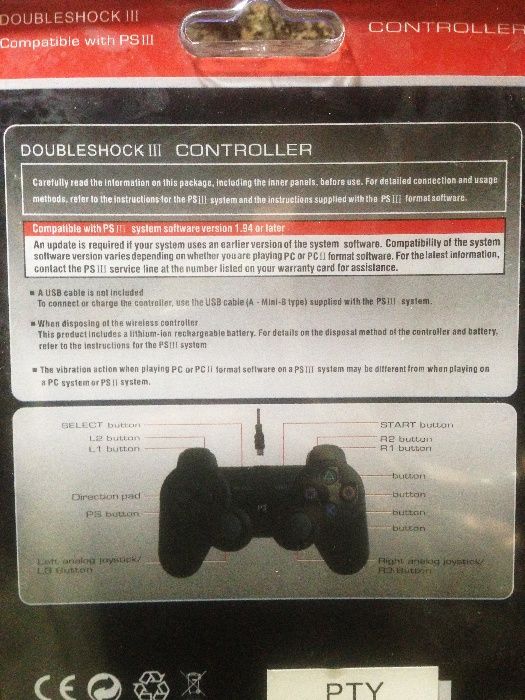 Comando PlayStation 3 (PS3)64738953557763122