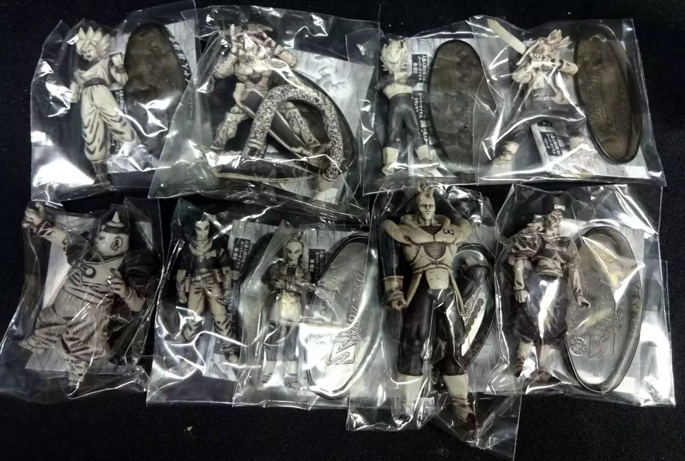 DBZ Soul Of Hyper Figuration Part 4 -  9 Figures (Monochrome) NEW