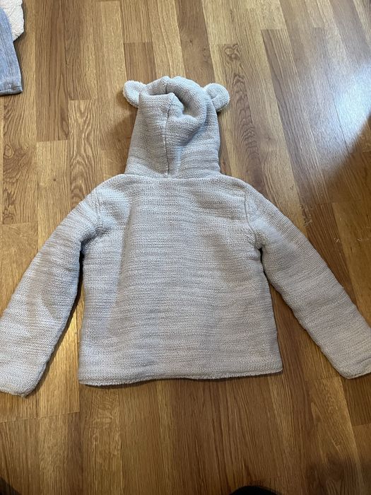 Kurteczka , sweter ocieplany next 110/116