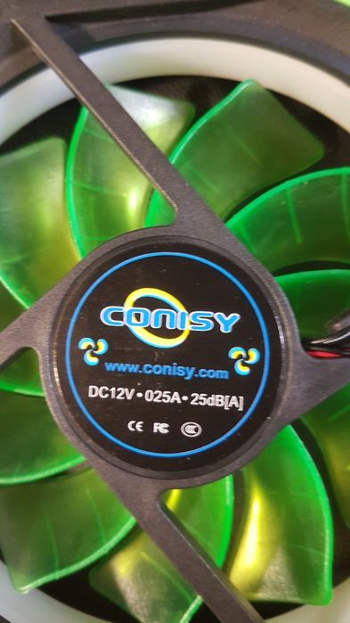 Вентилятор  Conisy Led Verde