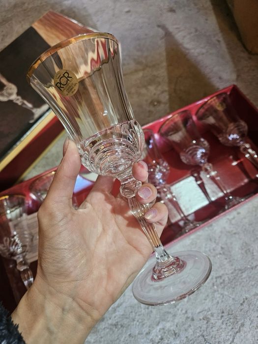 Conjunto 6 copos de Cristal - Royal Cristal Rock
