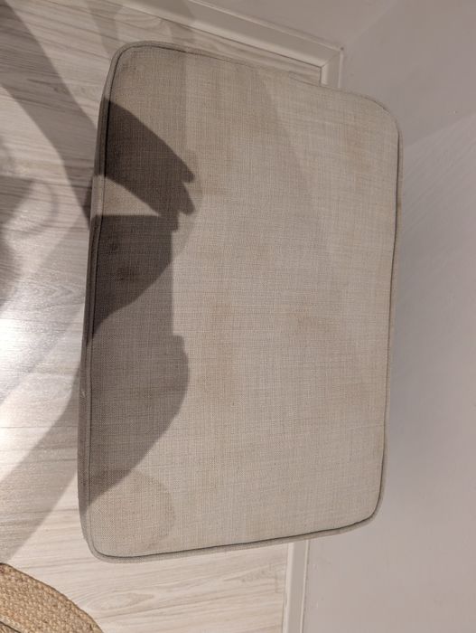 Ikea Strandmon Podnóżek  beżowy taupe