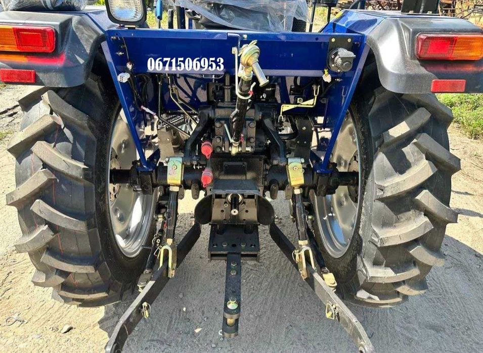 Мінітрактор ДТЗ 244 Повний привід Реверс Шини: 7,5х16/11,2-28 Доставка