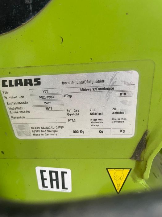 Kosiarka dyskowa Claas disco 3600 Jak Nowa!