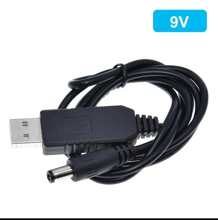 USB Підсилювач Лінії DC 5V до DC 9V/12V Модуль Step UP USB Конвертер Адаптер Кабель