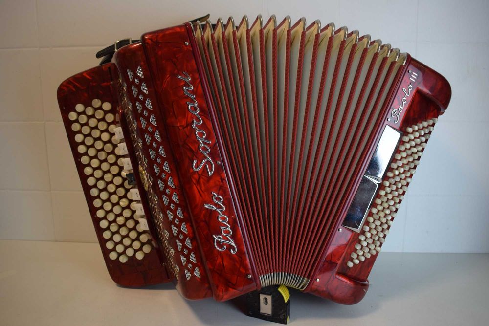 Acordeao Paolo Soprani Especial 3 voz. N 344