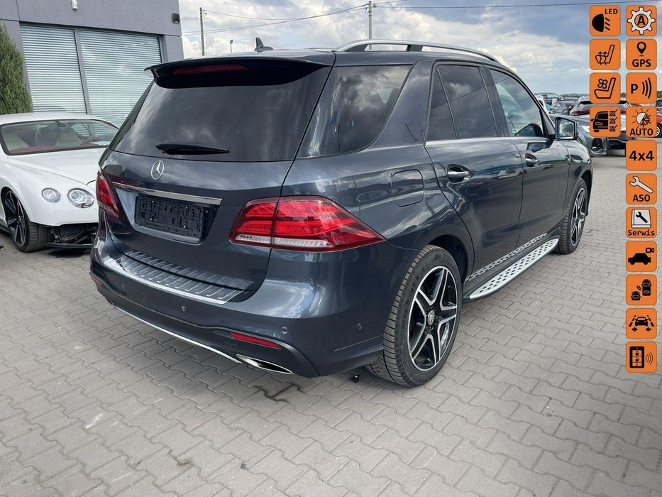 Mercedes-Benz GLE 4Matic HAK Kamery360 Skóra Pamięć Pneumatyka 435KM