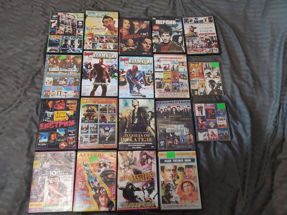 ДВД диски фильмы .