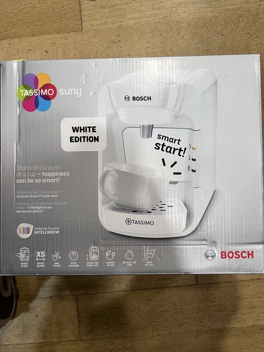 Máquina Café Bosch Cafeteira Cápsulas Tassimo - NOVO