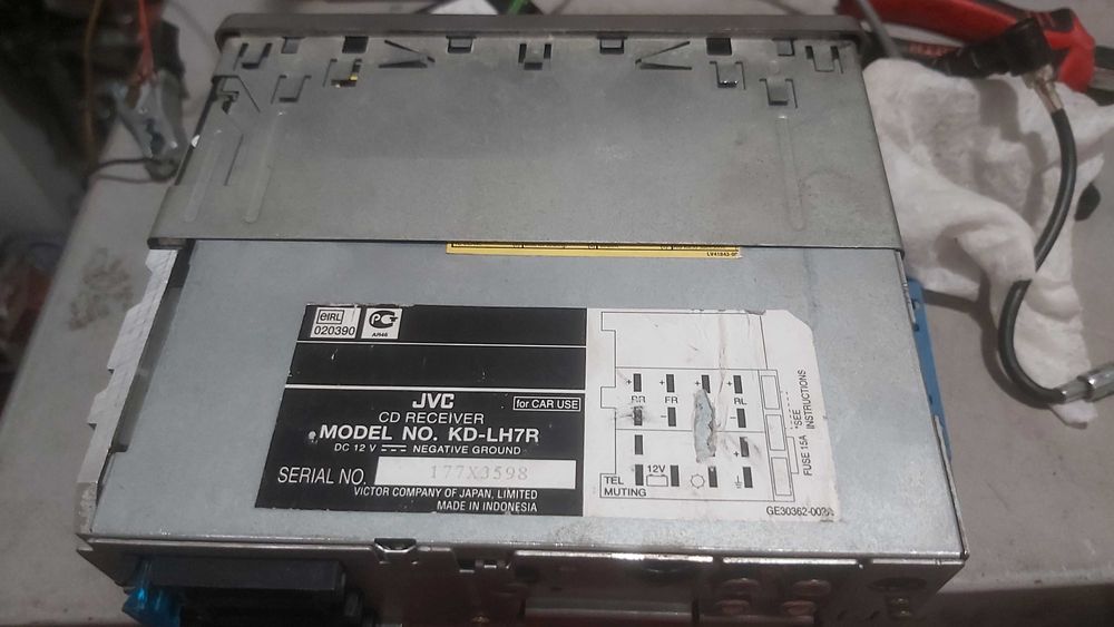 Radio jvc KD- lh7d