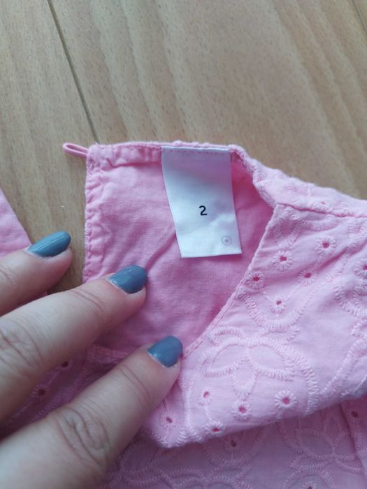 Camisa bordada 2 anos