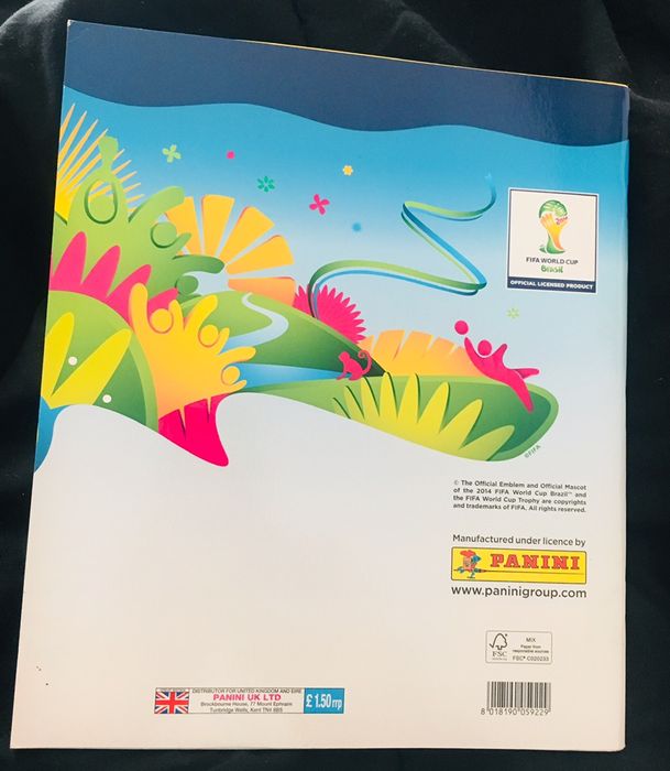 Caderneta e Revista panini Fifa World Cup Brasil+Bola nr.4+4 livros