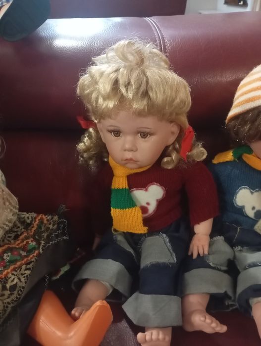 Bonecas antigas como novas