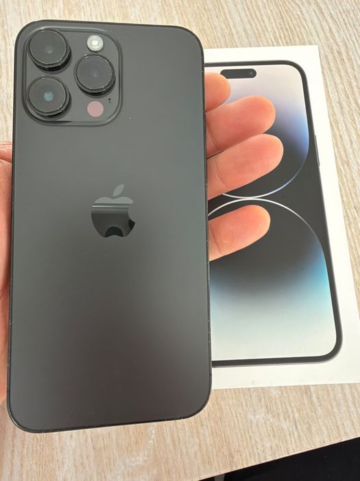 iPhone 14 Pro Max 512GB Space Black (Официал iStore,Чек,Новый чехол в подарок)