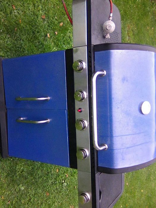 Grill gazowy pięć palników