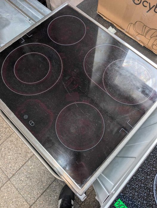 Piekarnik + płyta Ceramiczna AEG | Komplet do zabudowy | Srebrny | GW