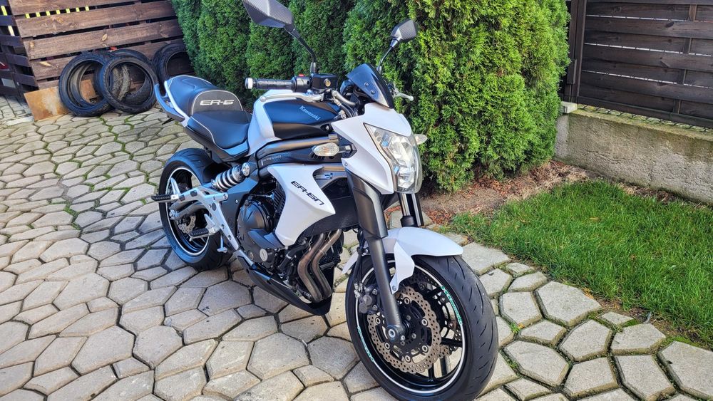 Kawasaki ER6 N  kat A2 35KW, SBK leo vince, Extra dodatki