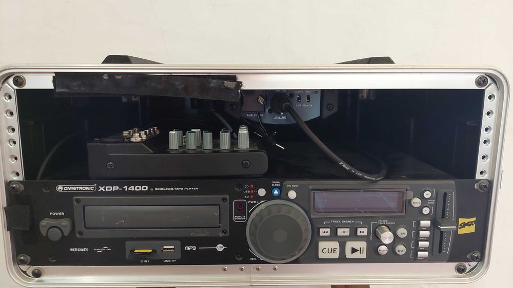 Equipamento para utilização de Backing Track