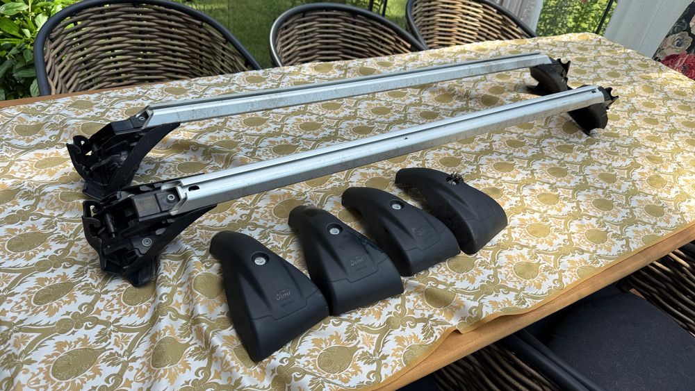 Belki dachowe aluminiowe do Mondeo MK5 oryginał stan bdb