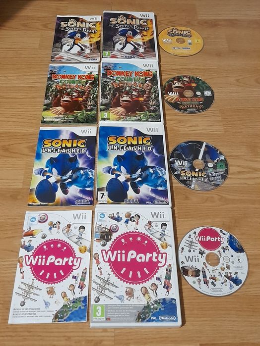 Jogos Wii/Wii U Nintendo (Originais,Completos,Versão PT)