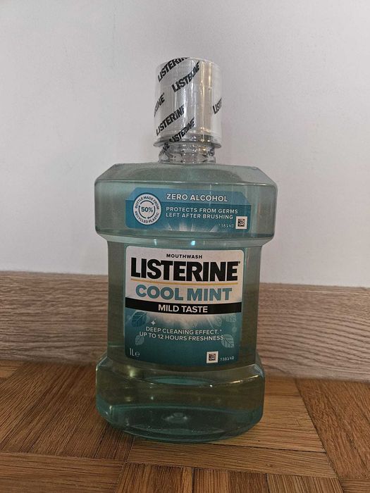 Płyn Listerine Cool Mint 1000 ml - 10 szt.