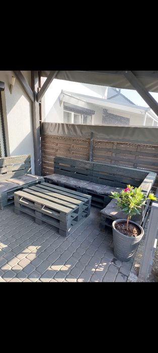 Zestaw ogrodowy, narożnik