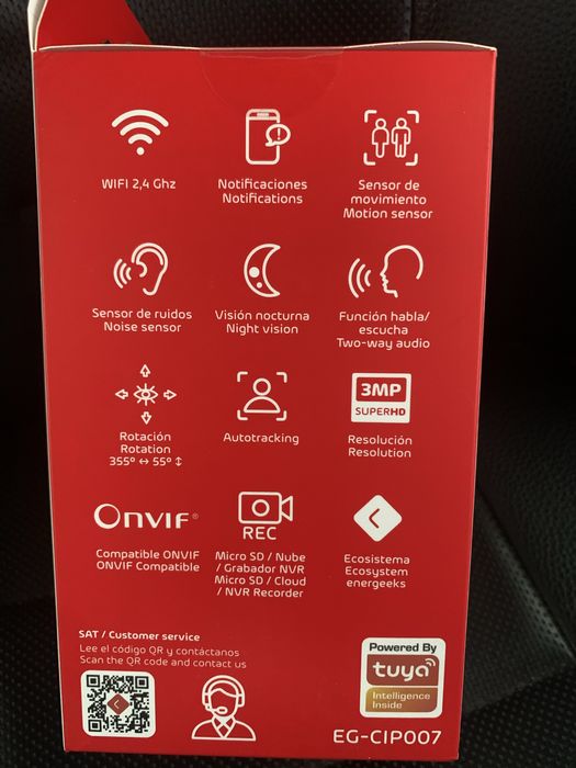 Camara de vigilancia interior wifi