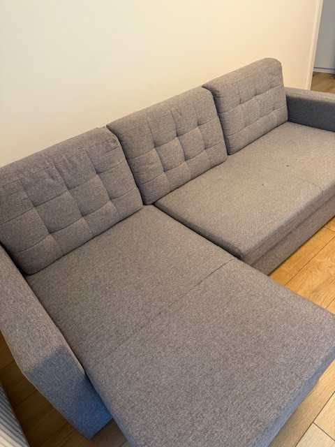 Narożnik uniwersalny rozkładany ASTI - szary