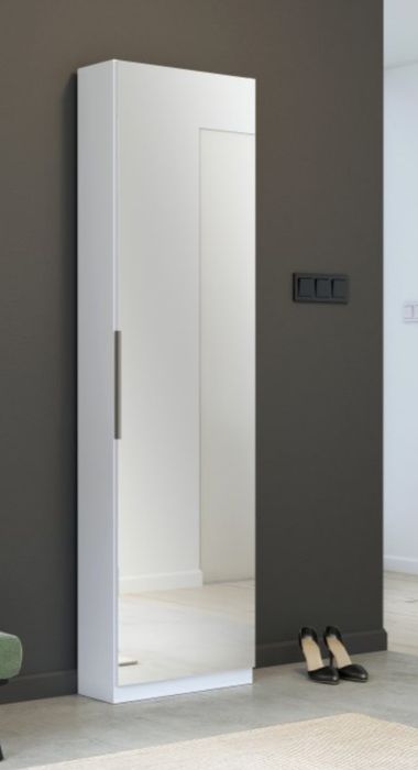 Szafa na buty z lustrem