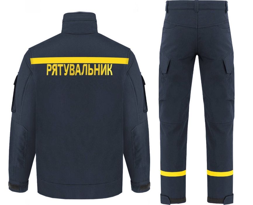 Костюм тактичний зимовий ДСНС MILITARY темно-синій