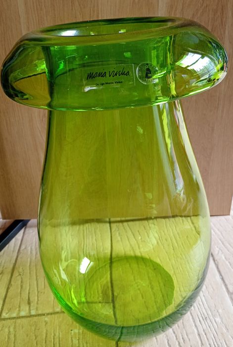 Szklany wazon Design Maria Vinka oryginał