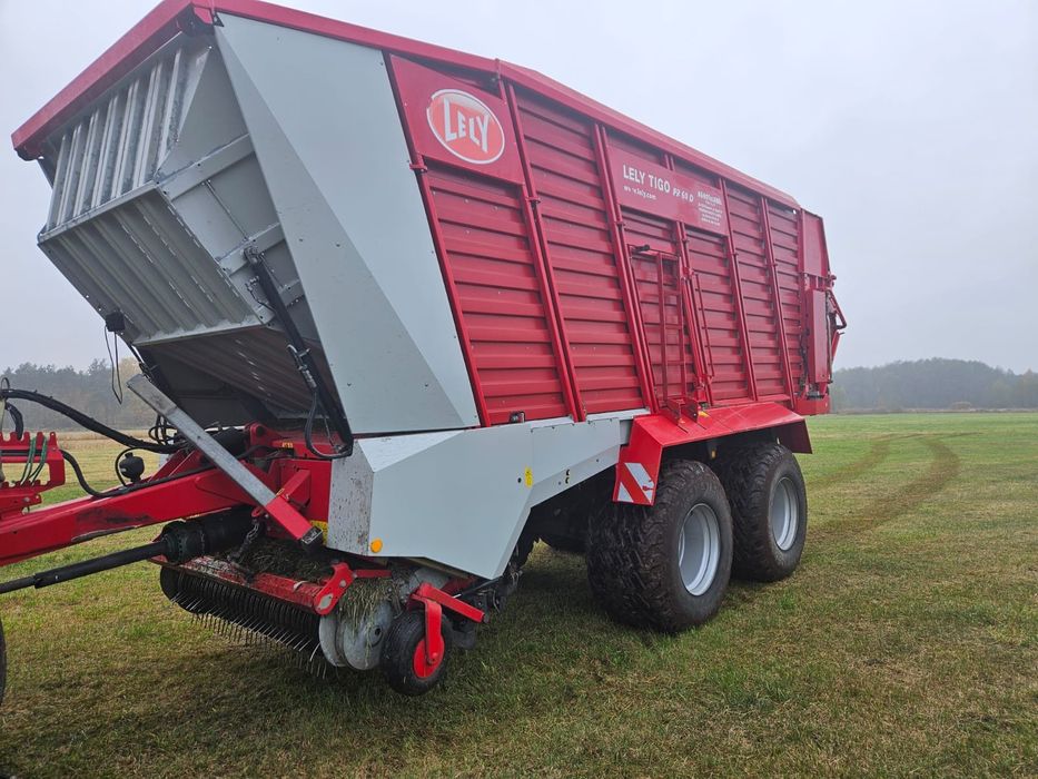 Przyczepa samozbierająca Lely Tigo  PR 60 D