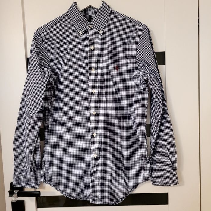 Stylowa, klasyczna koszula w kratkę marki Ralph Lauren. Model z długim