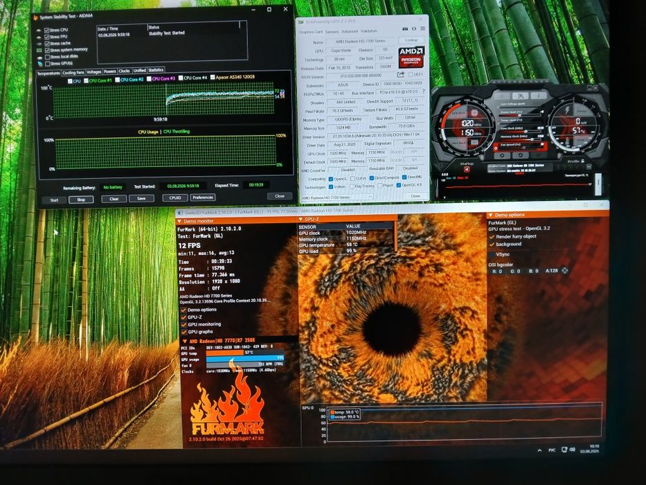 Комп'ютер i5-4440, 8gb ddr3, asus hd 7770 1gb