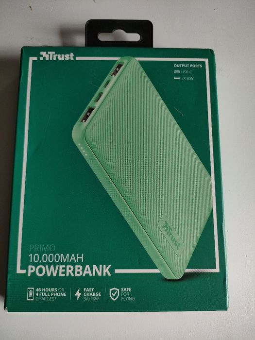 Powerbank 10000mAh Trust Primo USB-C.