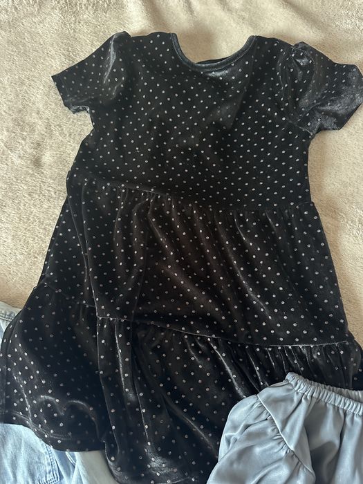 Сукня джинсова велюрова шкіряна лосіни кльош гольф в рубчик zara next