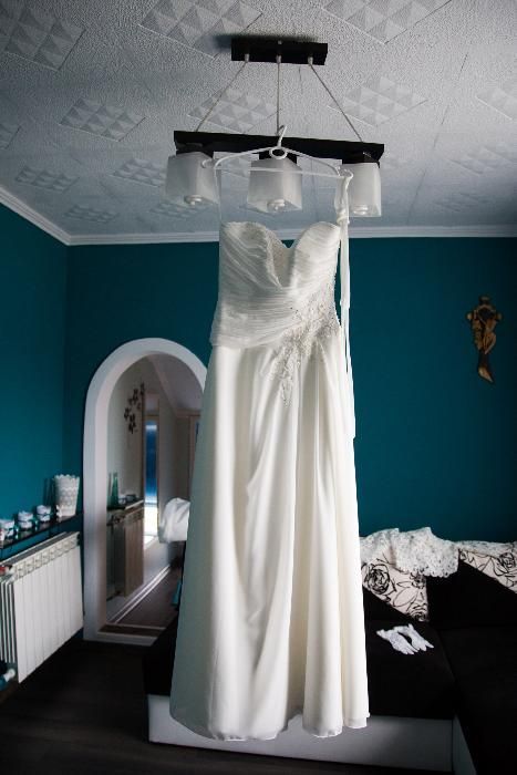 Przepiękna Suknia Ślubna! Tanio!