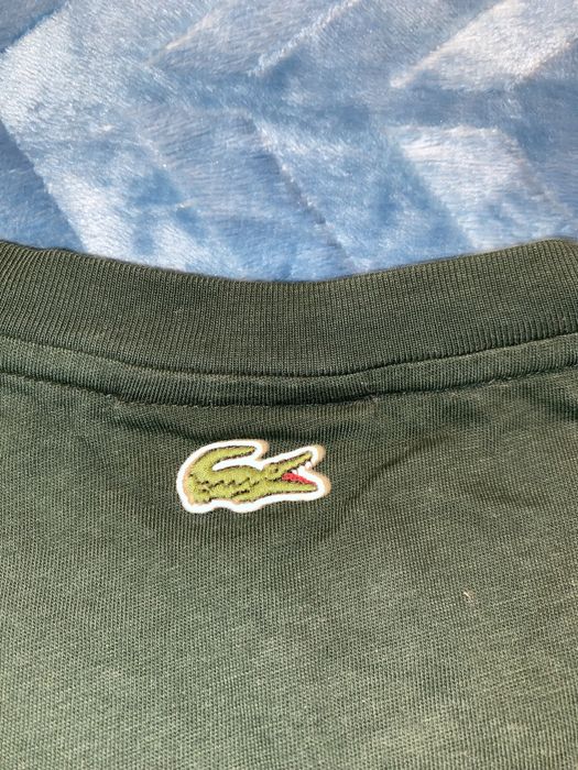 Camisola verde lacoste