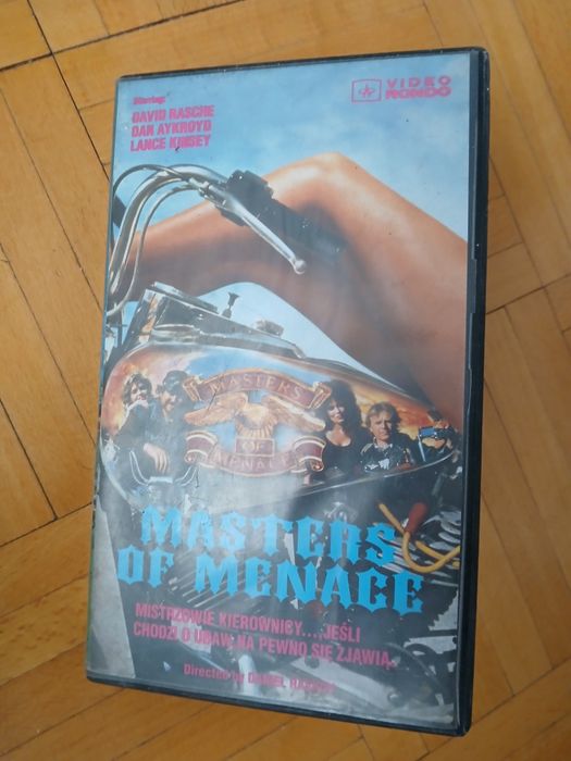 VHS Mistrzowie Strachu Master od Menace