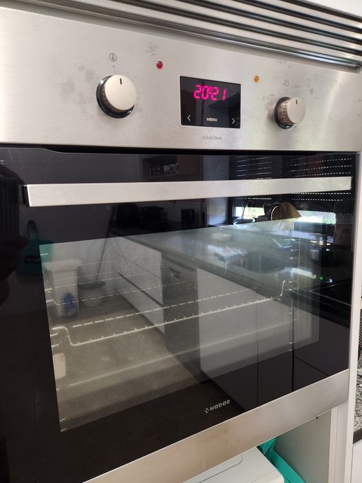 Placa vitro + forno + exaustor